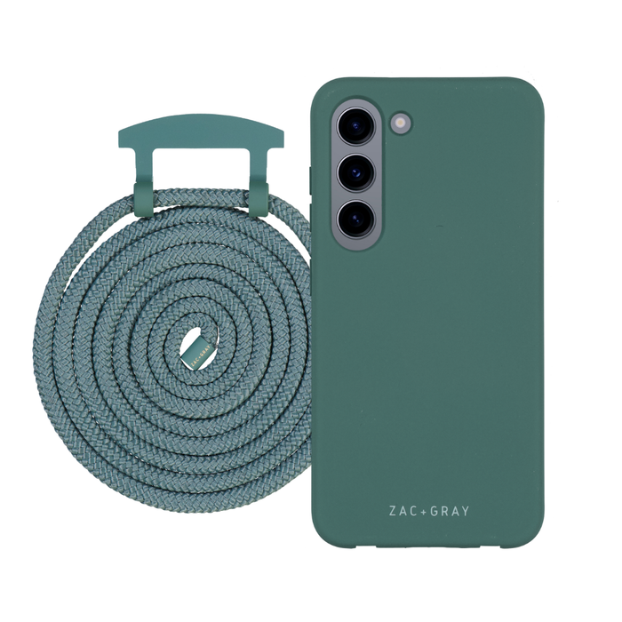 Samsung S23 Plus TIDAL TEAL CASE + CORD