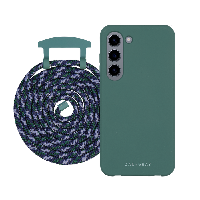 Samsung S23 Plus TIDAL TEAL CASE + CORD