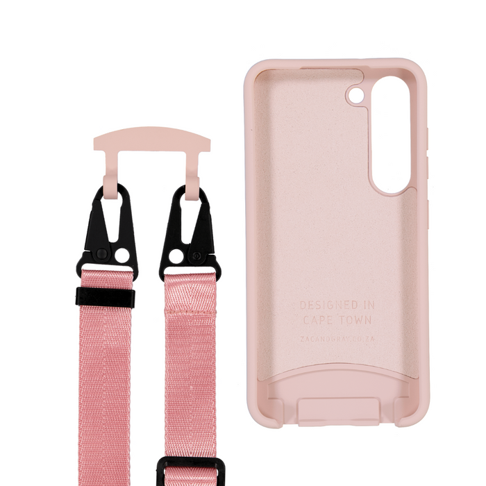 Samsung S25 ROSÉ PINK CASE + ROSÉ PINK STRAP