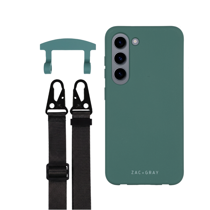 Samsung S23 Plus TIDAL TEAL CASE + STRAP
