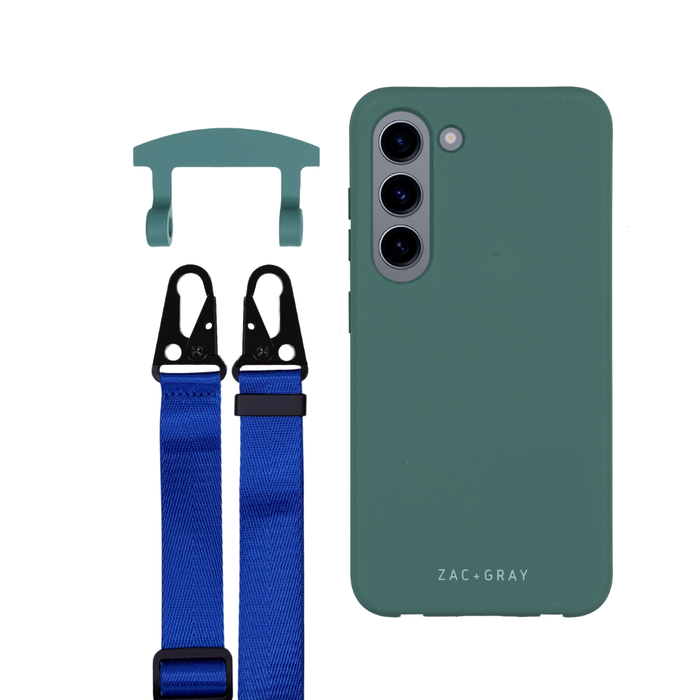 Samsung S23 Plus TIDAL TEAL CASE + STRAP