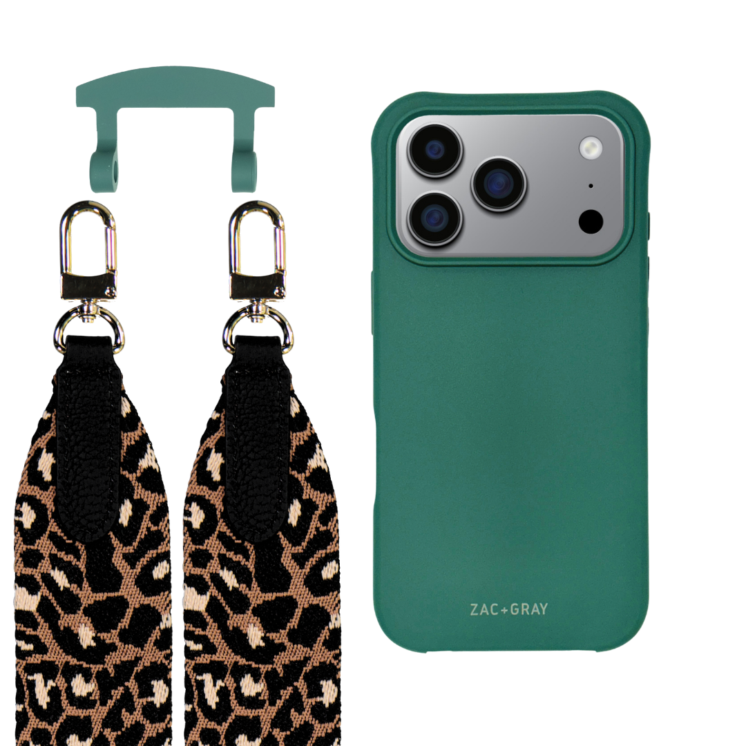 iPhone 17 Pro Max TIDAL TEAL CASE + PATTERNED STRAP