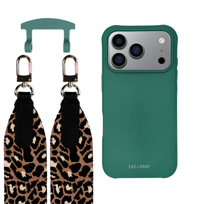 iPhone 17 Pro Max TIDAL TEAL CASE + PATTERNED STRAP