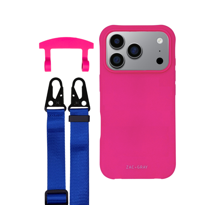 iPhone 17 Pro HOT PINK CASE + STRAP