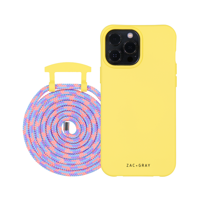 iPhone 13 Pro SUNSHINE YELLOW CASE + CORD