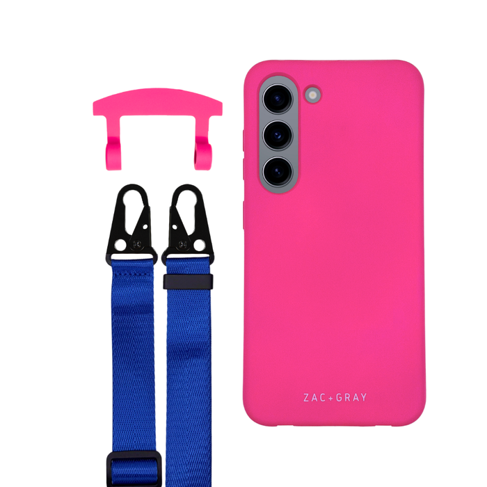 Samsung S23 HOT PINK CASE + STRAP
