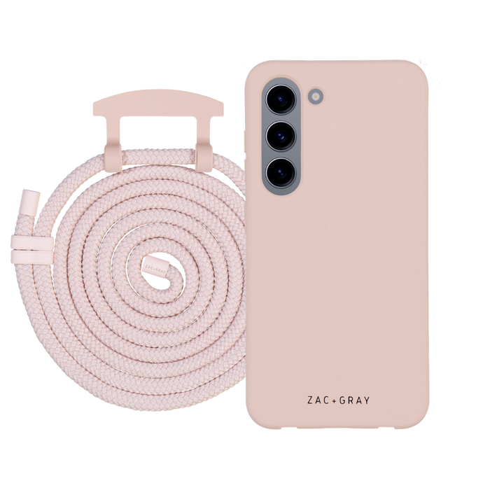 Samsung S23 Plus ROSÉ PINK CASE + CORD