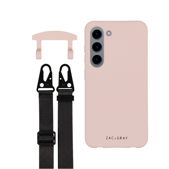 Samsung S23 Plus ROSÉ PINK CASE + STRAP