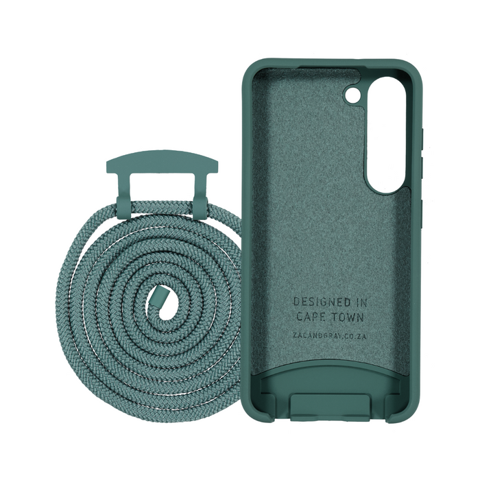 Samsung S25 TIDAL TEAL CASE + TIDAL TEAL CORD