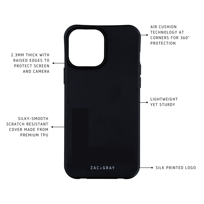 iPhone 16 Pro MIDNIGHT BLACK CASE