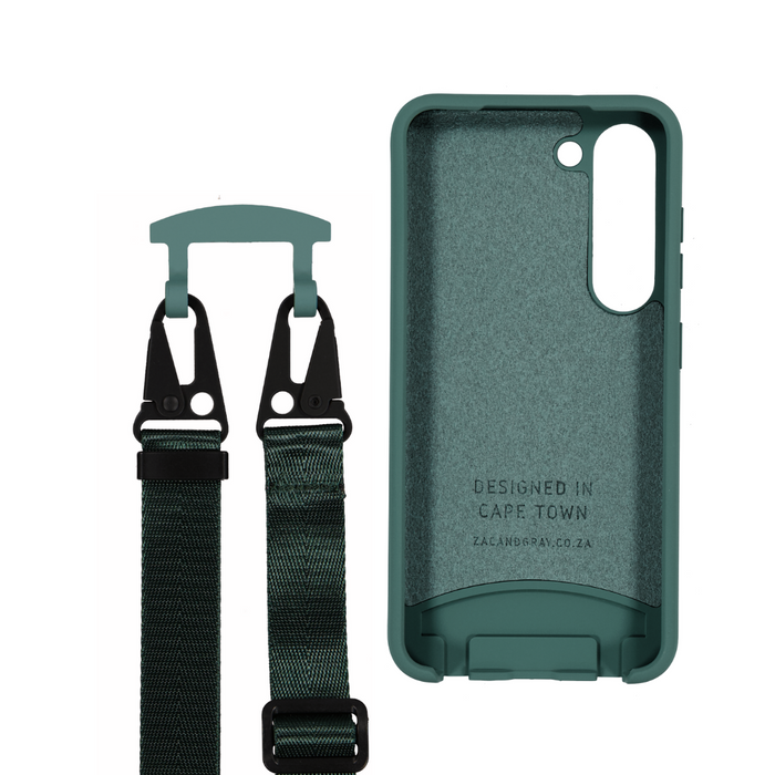 Samsung S25 TIDAL TEAL CASE + TIDAL TEAL STRAP