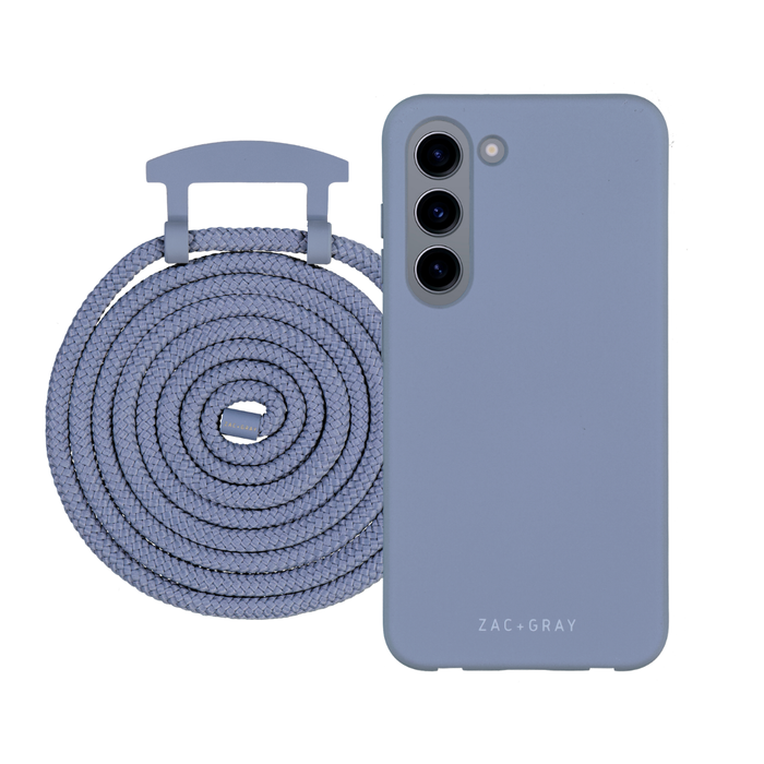 Samsung S23 Plus BLUE FOG CASE + CORD