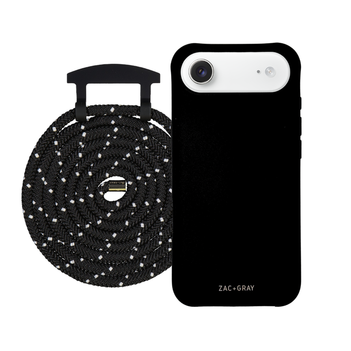 iPhone 17 Air MIDNIGHT BLACK CASE + CORD