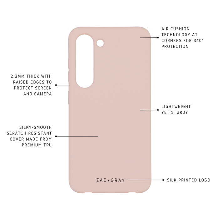 Samsung S25 ROSÉ PINK CASE