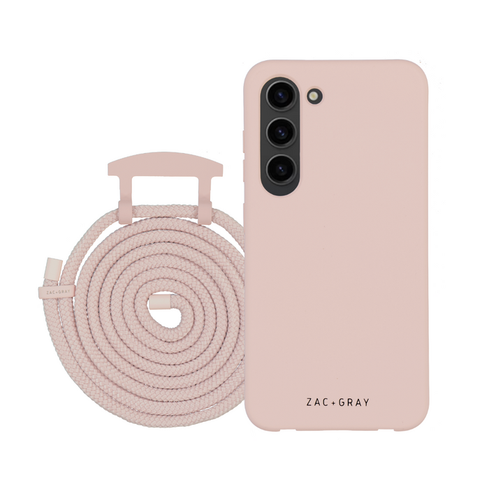 Samsung S25 ROSÉ PINK CASE + ROSÉ PINK CORD