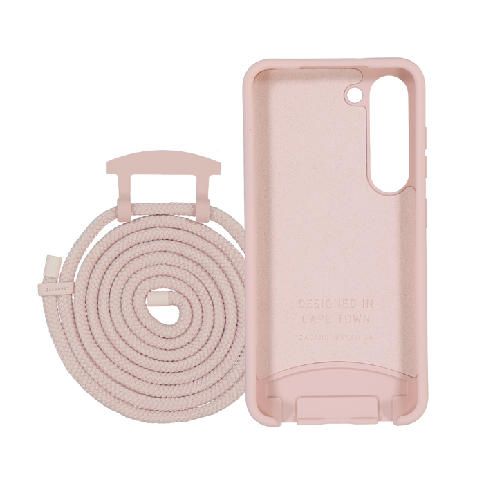 Samsung S25 ROSÉ PINK CASE + ROSÉ PINK CORD
